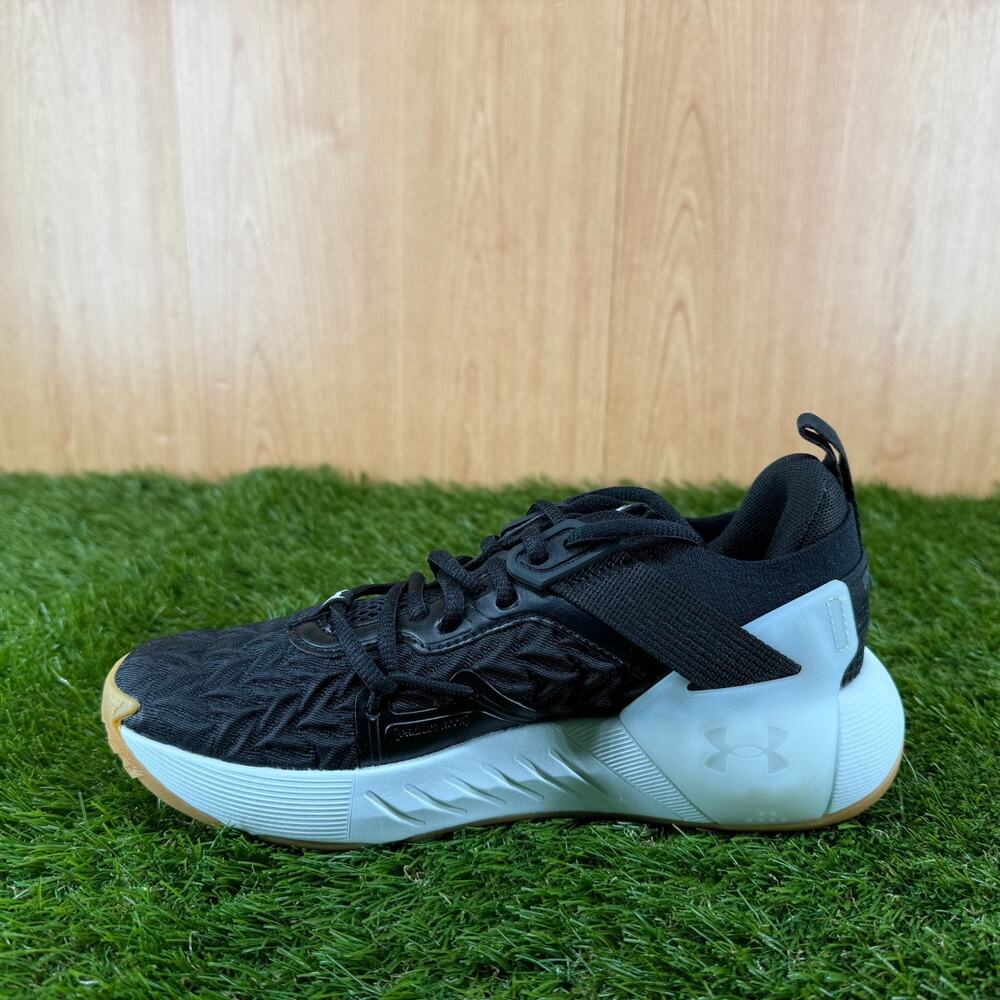 Under Armour Project Rock 6 Black White 3026535-002 Women’s 6.5 New Without Box - Picture 3 of 7